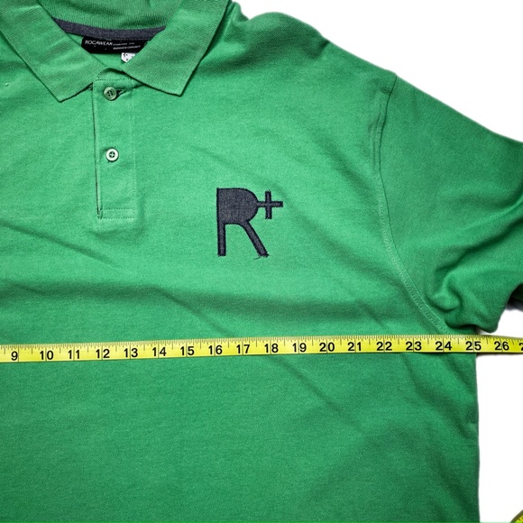 Rocawear * Mint R-Plus Short Sleeve Polo - (XL) - Picture 3 of 4